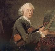 Jean Baptiste Simeon Chardin Helena Youth violin Spain oil painting artist